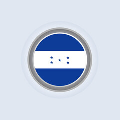 Fototapeta premium Illustration of Honduras flag Template