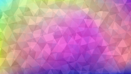 Geometric bright abstract background. Crumpled paper. Background design for magazine, book, banner. Vector.