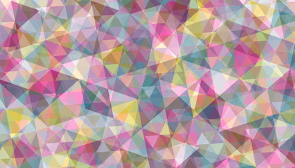 Geometric bright abstract background. Crumpled paper. Background design for magazine, book, banner. Vector.