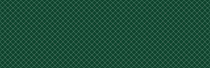 Net texture pattern on green background. Net texture pattern for backdrop and wallpaper. Realistic net pattern with black squares. Geometric background, vector illustration