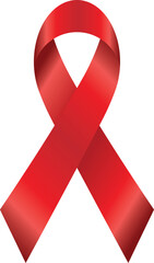 Red Ribbon Label Tag Illustration