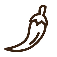 chili chilli hot chili pepper spice vegetable vegetables icon