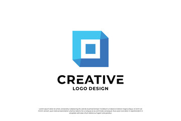 Creative letter O logo design template. Initial letters O logo vector.