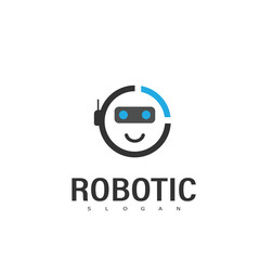 robot logo design robotic symbol