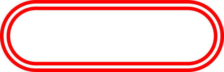 Obraz premium neon line shape