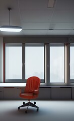 Fototapeta premium Empty Office. Workday. Business.