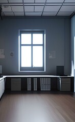 Empty Office. Workday. Business.