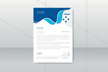 Business style Letterhead Template Design