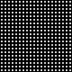 simple black and white abstract seamless pattern with polka dots for background, wallpaper, texture, textile, cover, template, frame, label, banner etc. vector design. © Nitiwa