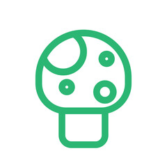 cook food ingredient mushroom vegetable icon