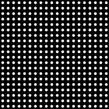 simple black and white abstract seamless pattern with polka dots for background, wallpaper, texture, textile, cover, template, frame, label, banner etc. vector design.