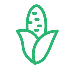 corn eat edible food gastronomy vegetable icon