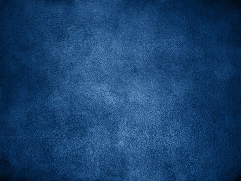 Blue color concrete background grunge texture wallpaper