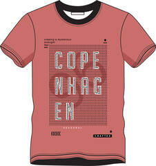 T-Shirt Design Vector Kids Mens Boys Sport