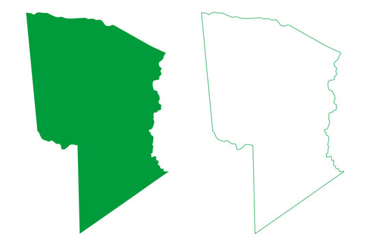 Sao Luis do Curu municipality (Cear&aacute; state, Municipalities of Brazil, Federative Republic of Brazil) map vector illustration, scribble sketch Sao Lu&iacute;s do Curu map