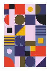 Retro Abstract Shapes and Posters. Easy to make great branding design, websites, packaging and print design or use it for your social media activity with set of abstract retro inspired shapes.
