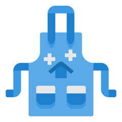 apron flat icon