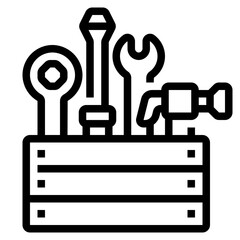 toolbox outline icon