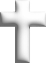 3d cross decoration