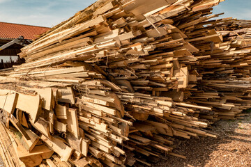 stack of wood