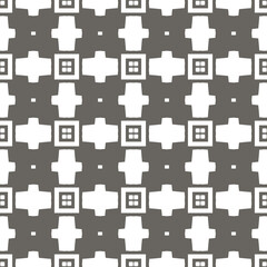 Geometric pattern. Seamless vector background. Ethnic graphic design.