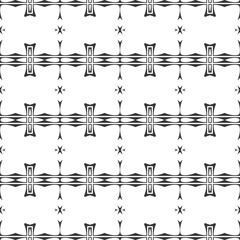 Geometric pattern. Seamless vector background. Ethnic graphic design.