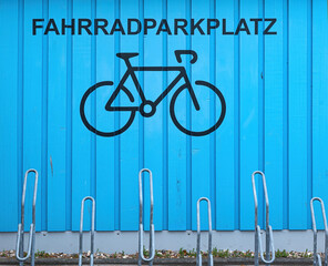 Fahrradparkplatz