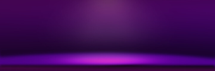 Fototapeta premium Abstract luxury blur purple gradient, empty space room for showing display your products. background, gradient room studio.
