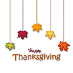 Obraz premium Thanksgiving Day Banner