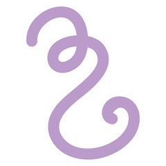 Obraz premium squiggly line