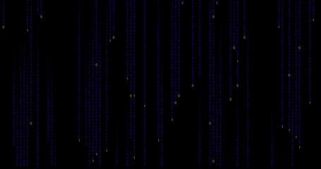 computer code rain background