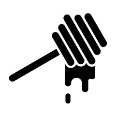 Honey Dip Glyph Icon