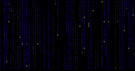 computer code rain background