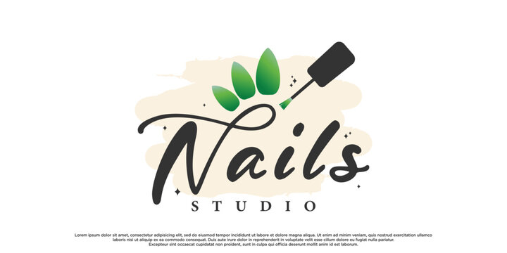 Brand Logo Nail Foil – Anad Nail Studio