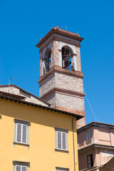 Clocktower in Lucca, Italy.
