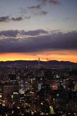 인왕산 일출 sun rising