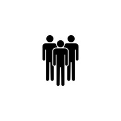 People icon vector illustration. person sign and symbol. User Icon vector