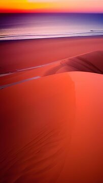 Red Sand Dunes