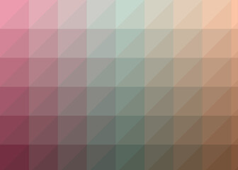 Abstract color Low-Polygones Generative Art background illustration