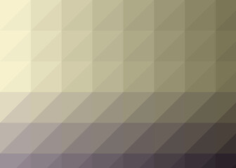 Fototapeta premium Abstract color Low-Polygones Generative Art background illustration