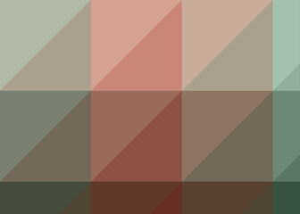 Abstract color Low-Polygones Generative Art background illustration