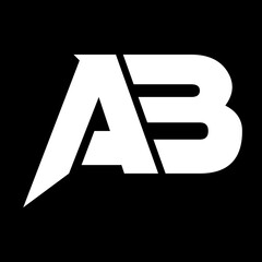 A Logo | A Vector logo | A black template