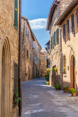 Ruelle de Montalcino, Italie