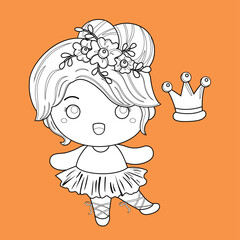 Ballerina Ballet Girl Digital Stamp