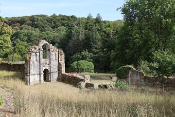 Abbaye Saint Maurice, village de Clohars-Carnoët, département du Finistère, Bretagne, France