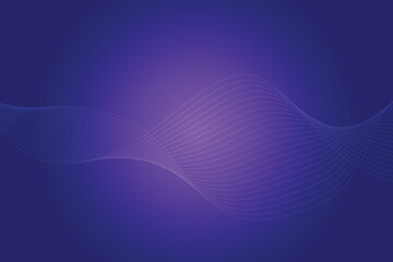 Abstract background with colorful wavy lines. Abstract Blue Purple gradient background design
