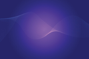 Abstract line wave gradient background. Modern colorful wavy line abstract background

