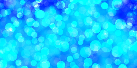 Light BLUE vector pattern with spheres.