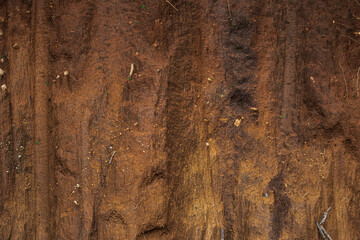 Background of stone surface, stratified rock texture.