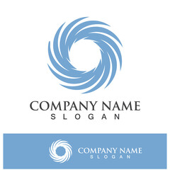 Vortex logo symbol icon illustration